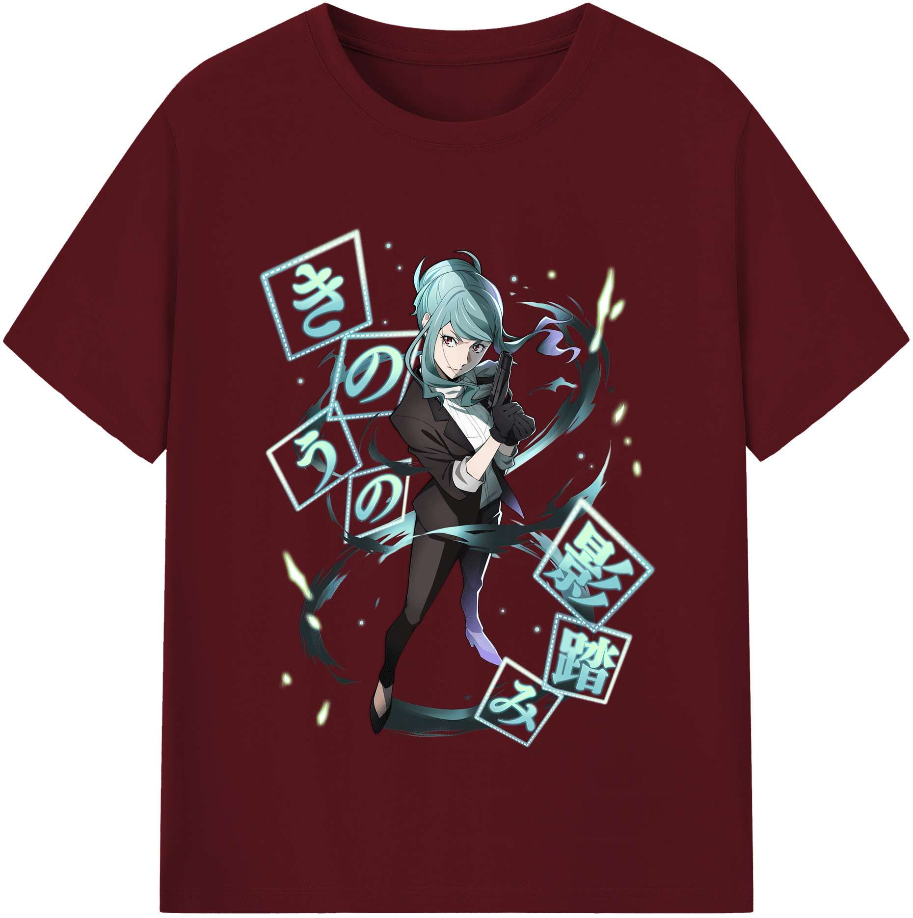 （画像用） 文豪ストレイドッグス Bungo Stray Dogs 綿100％半袖Tシャツ（フロントプリント）